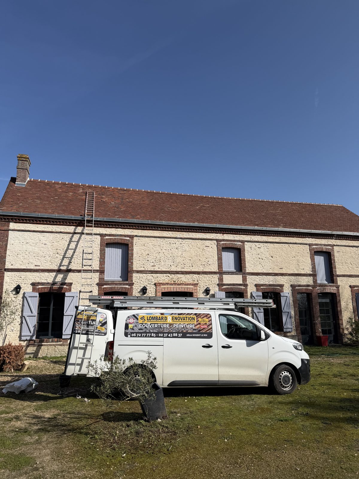 Réfection de toiture en tuiles