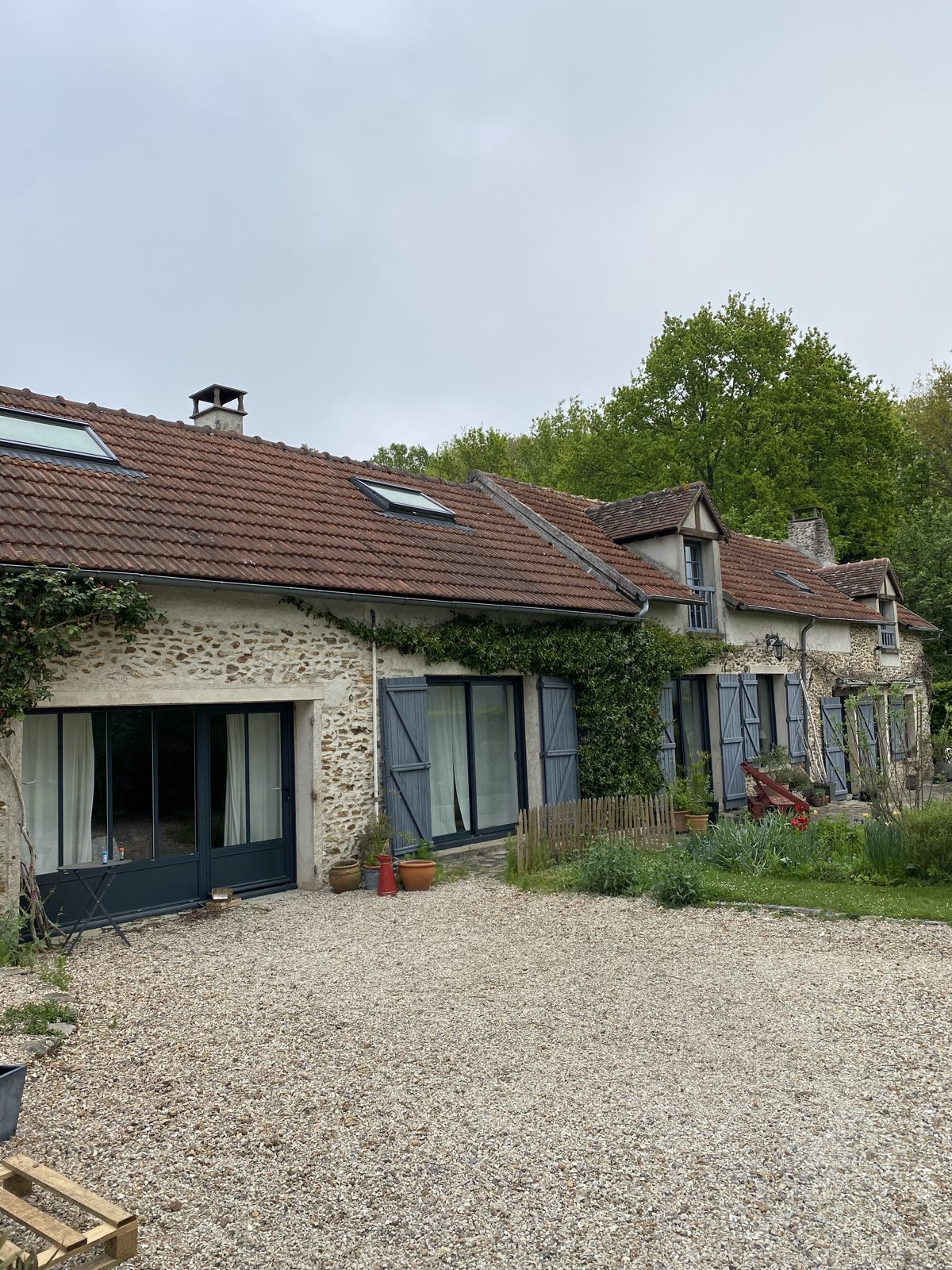 Toiture avant intervention