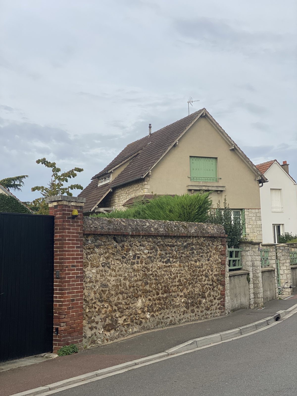 Toiture avant traitement
